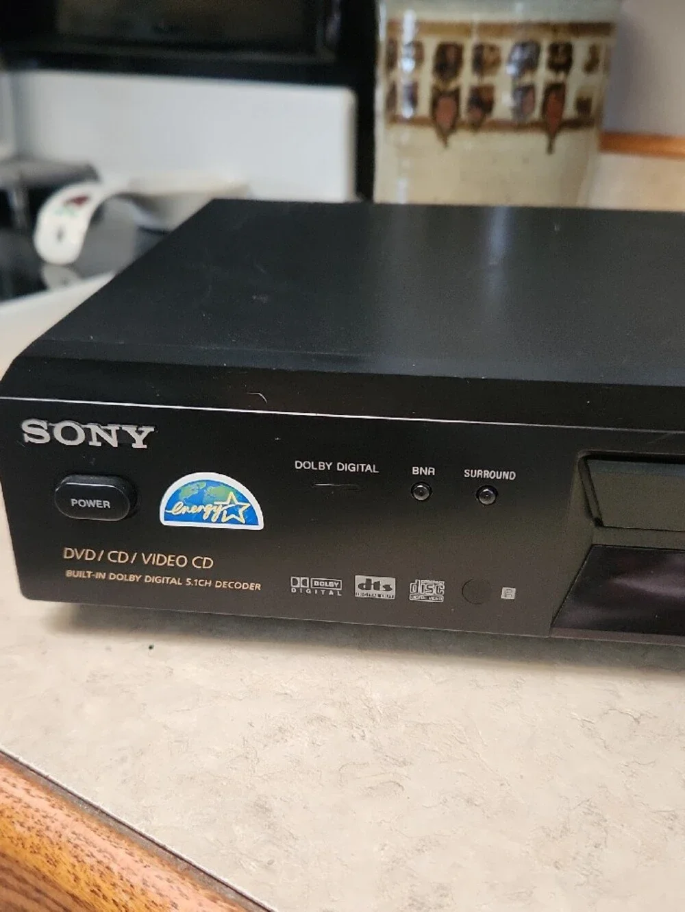 Sony Black DVD/CD Player DVP-NS400D Turns On But Unable To Test